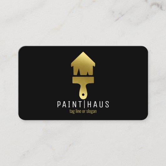 Maler-Visitenkarten Visitenkarte (Vorderseite)