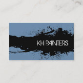 Maler-Visitenkarten Visitenkarte (Rückseite)