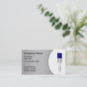 Maler-Visitenkarten Visitenkarte (Stehend Vorderseite)