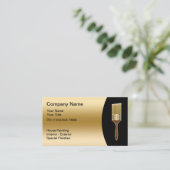 Maler-Visitenkarten Visitenkarte (Stehend Vorderseite)