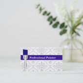 Maler-Visitenkarten Visitenkarte (Stehend Vorderseite)