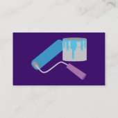 Maler-Visitenkarten Visitenkarte (Rückseite)