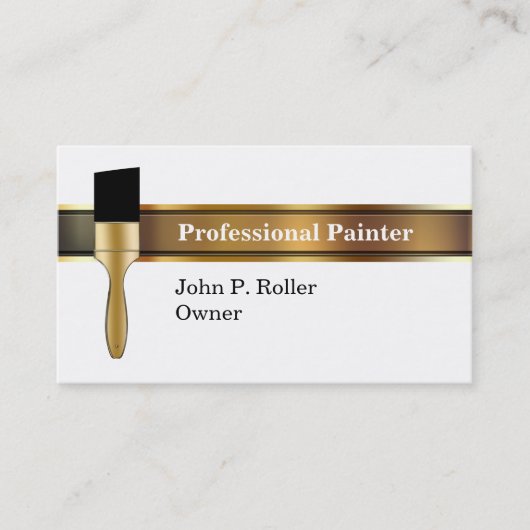 Maler-Visitenkarten Visitenkarte (Vorderseite)