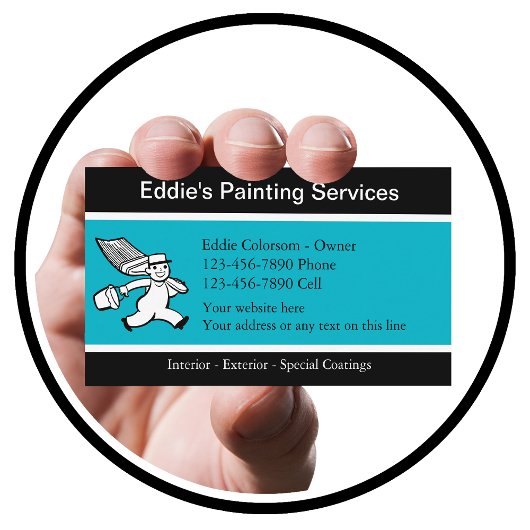 Maler-Visitenkarten Visitenkarte