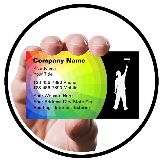 Maler-Visitenkarten Visitenkarte