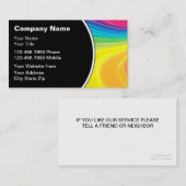 Maler-Visitenkarten Visitenkarte (Vorne/Hinten)