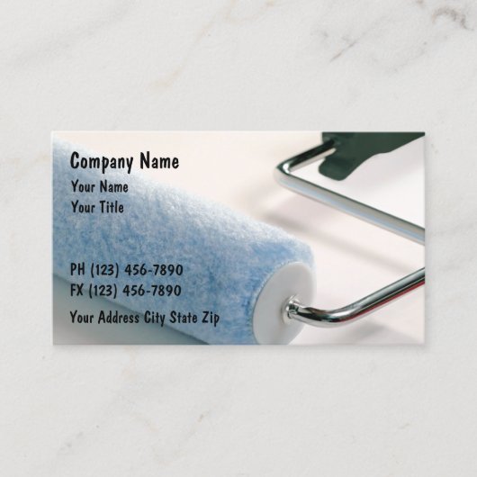 Maler-Visitenkarten Visitenkarte (Vorderseite)