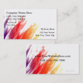 Maler-Visitenkarten Visitenkarte (Vorne/Hinten)