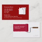 Maler-Visitenkarten Visitenkarte (Vorne/Hinten)