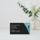 Maler-Visitenkarten Visitenkarte (Stehend Vorderseite)