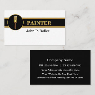 Maler-Visitenkarten Visitenkarte