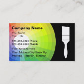 Maler-Visitenkarten Visitenkarte (Vorderseite)