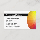 Maler-Visitenkarten Visitenkarte (Vorderseite)