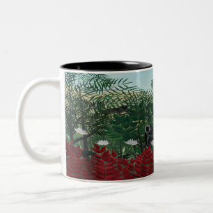 MALER ZWEIFARBIGE TASSE