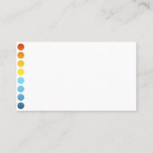 Malerarbeiten Visitenkarte (Rückseite)