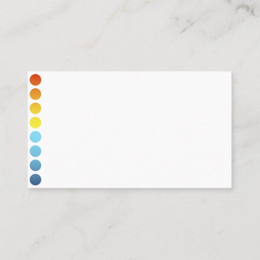 Malerarbeiten Visitenkarte (Rückseite)