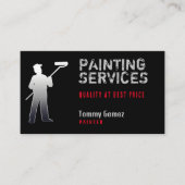 Malerdienste | BERUFLICH Visitenkarte (Vorderseite)