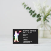 Malerdienste | BERUFLICH Visitenkarte (Stehend Vorderseite)