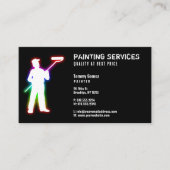 Malerdienste | BERUFLICH Visitenkarte (Vorderseite)