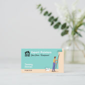 Malerdienste | Experten-Maler Visitenkarte (Stehend Vorderseite)