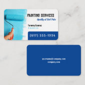 Malerdienste | Maler Visitenkarte (Vorne/Hinten)