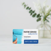 Malerdienste | Maler Visitenkarte (Stehend Vorderseite)