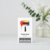 Malerdienste | Maler Visitenkarte (Stehend Vorderseite)