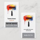 Malerdienste | Maler Visitenkarte (Vorne/Hinten)