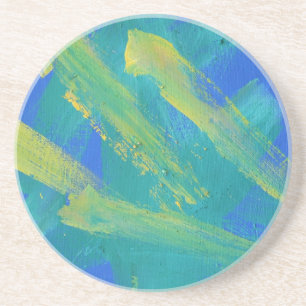 Malerei 73 wünscht sich nach einem Star Sandstein Untersetzer