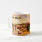 MALEREI 8bb, MALEREI 8bb, WILLKOMMEN NACH Kaffeetasse (Vorderseite Links)