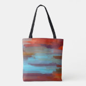 Malerei Abstrakt Art #23 Tasche (Rückseite)