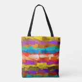 Malerei Abstrakt Art #6 Tasche (Rückseite)