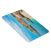 Malerei am Strand von Dubrovnik Magnet (Rechte Seite)