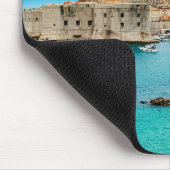 Malerei am Strand von Dubrovnik Mousepad (Ecke)