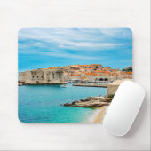 Malerei am Strand von Dubrovnik Mousepad (Mit Mouse)