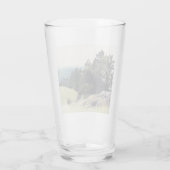 Malerei an der kalifornischen Küste Glas (Rückseite)