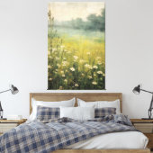 Malerei auf Abstrakte Wildblume auf Mäuse auf Weid Leinwanddruck (Insitu (Schlafzimmer))