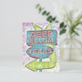 Malerei auf Deep Ellum, Dallas Texas Postkarte (Stehend Vorderseite)