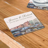 Malerei auf dem Canale Grande, Venedig, Italien