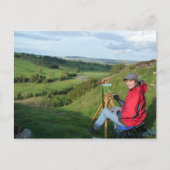 "Malerei auf Harehaugh" Postkarte (Vorderseite)