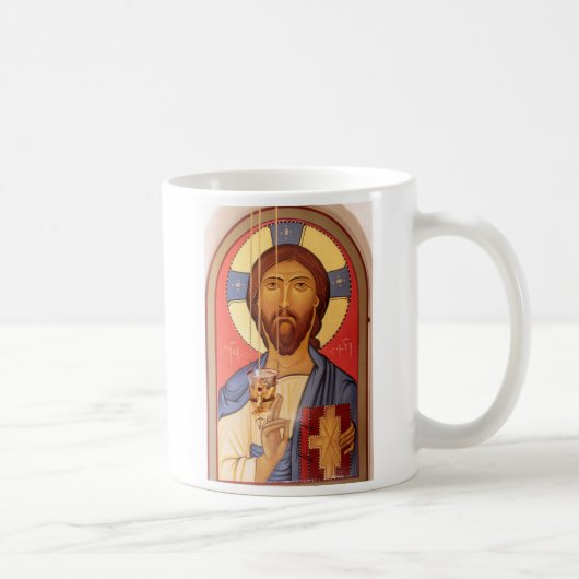 Malerei auf Jesus Kaffeetasse (Rechts)