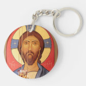 Malerei auf Jesus Schlüsselanhänger (Rückseite)