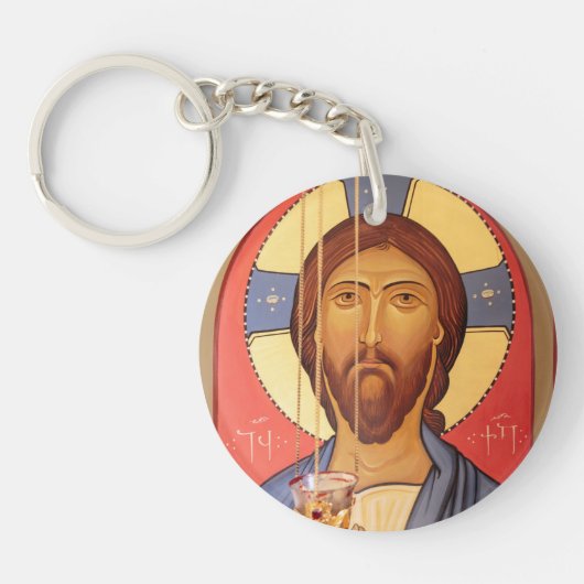 Malerei auf Jesus Schlüsselanhänger (Vorderseite)