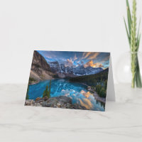 Malerei auf Moraine