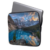 Malerei auf Moraine Laptopschutzhülle (Vorderseite Links)