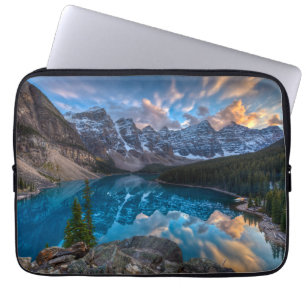 Malerei auf Moraine Laptopschutzhülle
