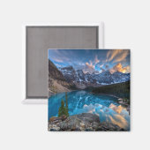 Malerei auf Moraine Magnet (Vorderseite/Rückseite)