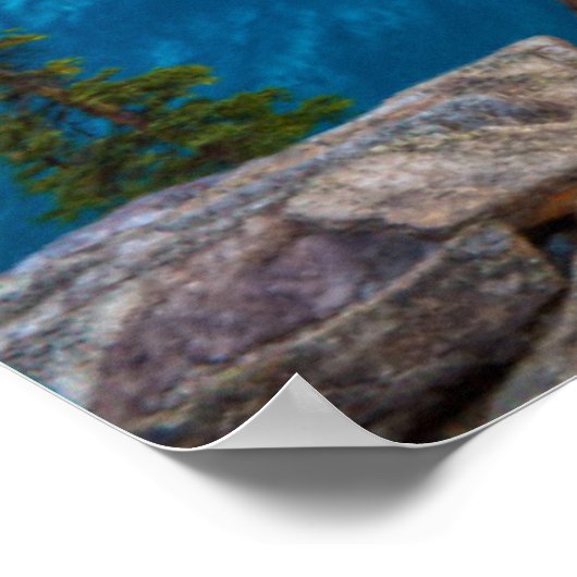 Malerei auf Moraine Poster (Ecke)