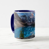 Malerei auf Moraine Tasse (Vorderseite Links)