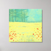 Malerei auf Wiesen Leinwanddruck (Vorderseite)